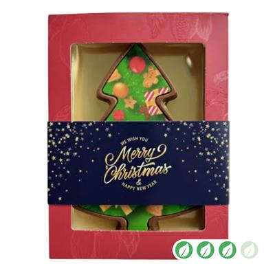 Chocolade Kerstboom Merry Christmas melk 175 gram Groen 3kerst_0200__1.jpg