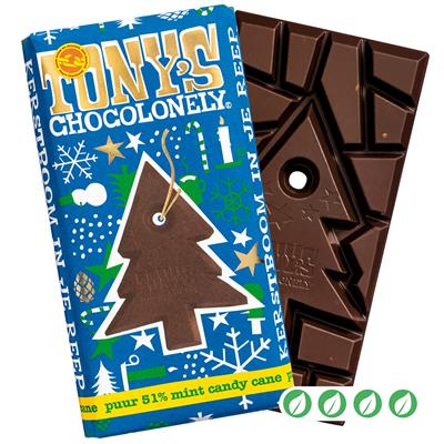 Tony Kerstboom reep Puur chocolade mint candy cane (per 15) 3kerst_0370__1.jpg