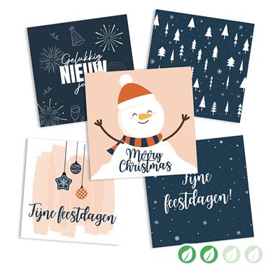 Kerstkaarten mix Kerstman - 10 stuks zzz4kerst180__1.jpg